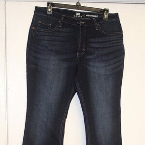 EC LADIES LEE RIDERS BOOTCUT JEANS - 14P